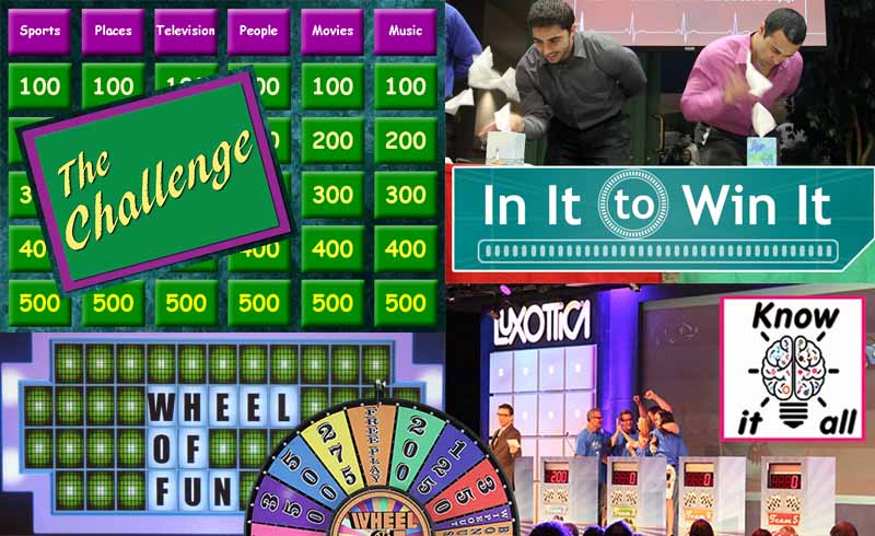 TV Style game shows for events